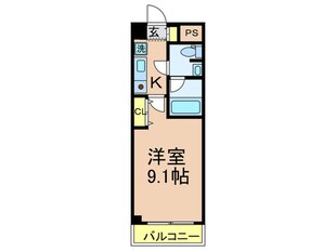 グレンパ－ク兵庫駅前の物件間取画像